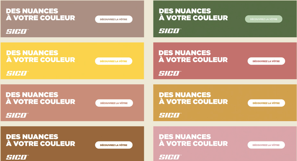 Campagne Créative Sico - Le Québec à l'honneur