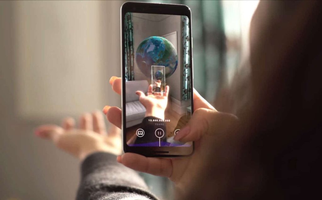 Réalité augmentée smartphone