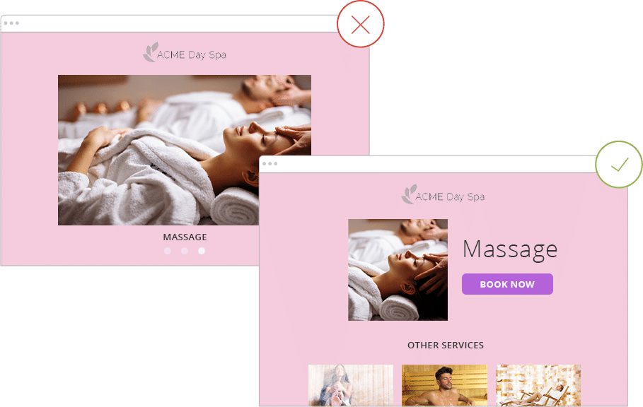 Optimisation et simplification du message et du contenu des pages de destination pour offrir une meilleure expérience utilisateur et améliorer les taux de conversion des campagnes publicitaires numériques