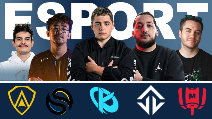 Voici un exemple de streamers faisant aussi partis d'équipe Esport.

