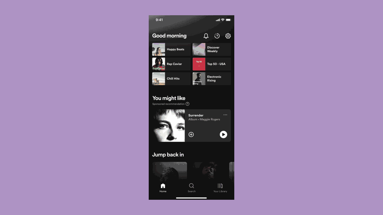 Spotify's Showcase