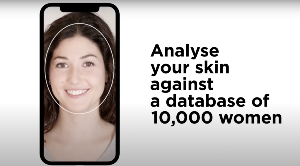 Promotion du Skin Genius dans une vidéo officielle de L'Oréal  