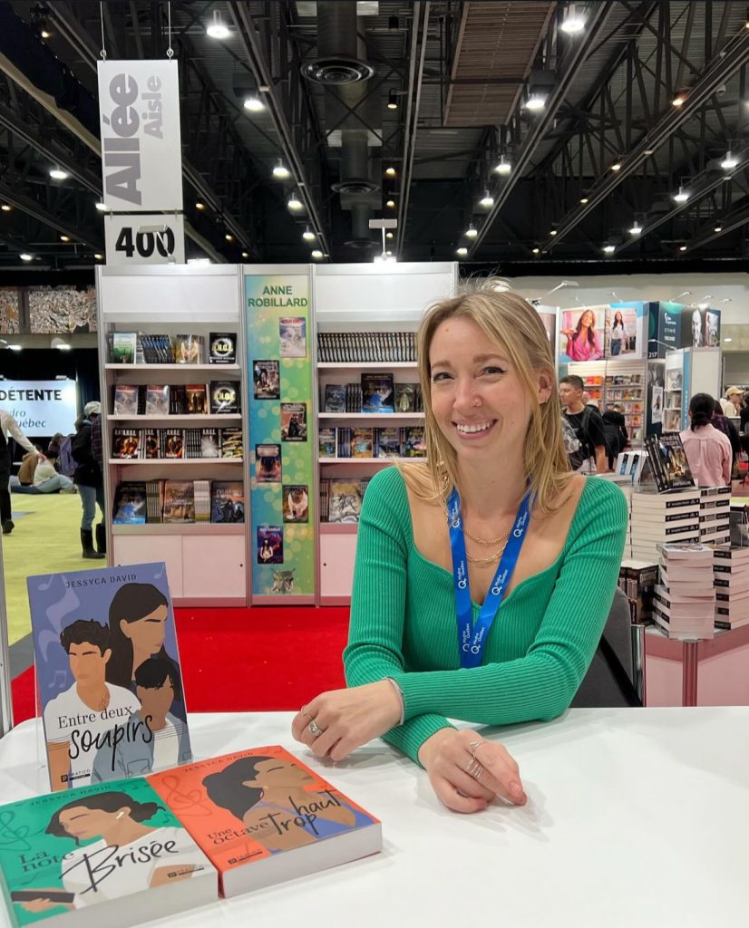 Jessyca David, succès de  #BookTokQuébec