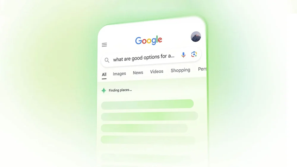 Google's new experimental Gen AI search function