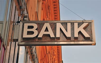 bank sign on a building