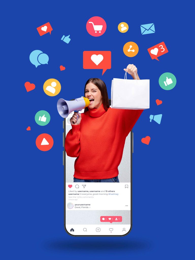Concept de marketing des médias sociaux Marketing avec applications qui rivalise le référencement seo