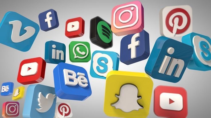 several social media