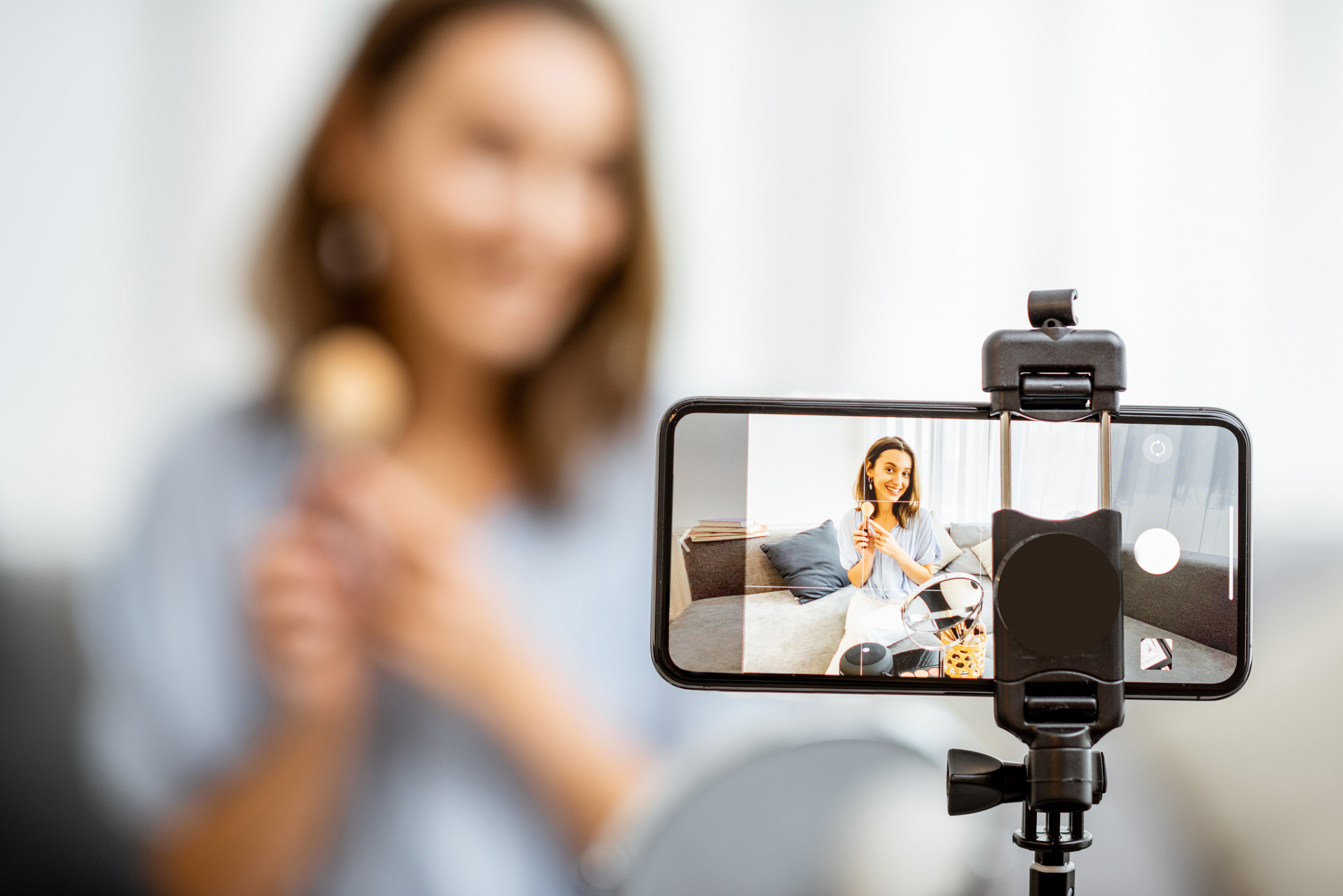 An influencer engaging with Gen Z followers while promoting a brand through authentic storytelling
