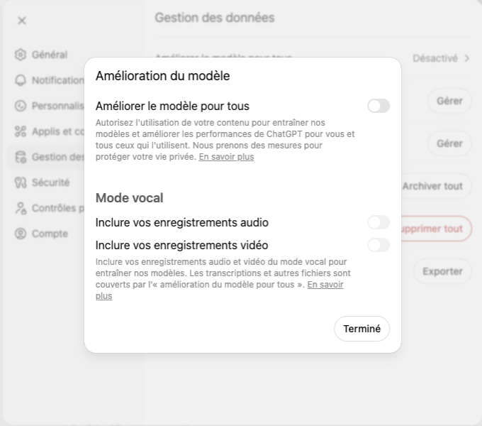 vie privée et marketing IA
