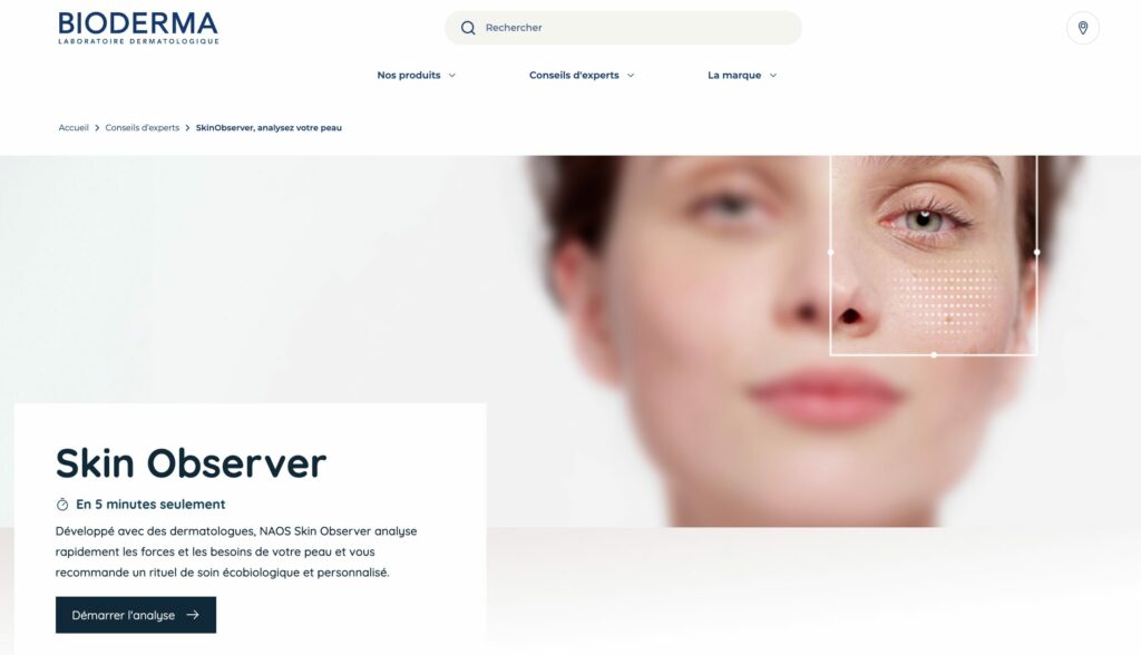 Outil de diagnostic Skin observer - BIODERMA