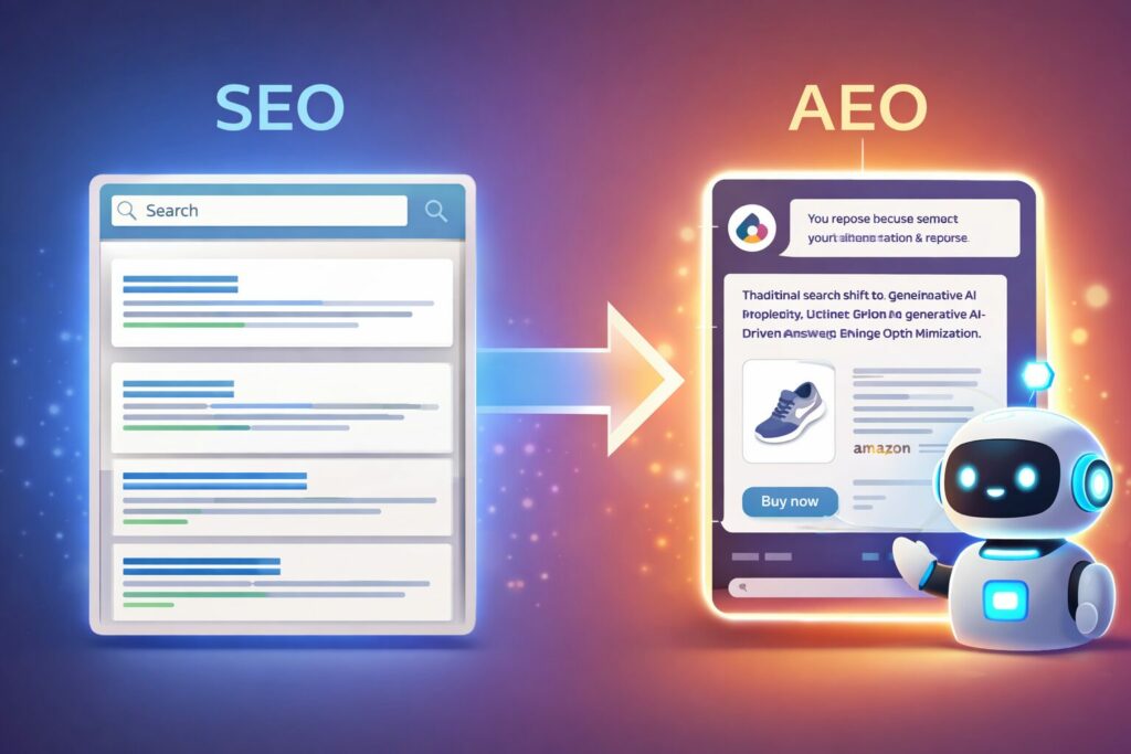 tendances de référencement 2026- SEO- AEO-GEO