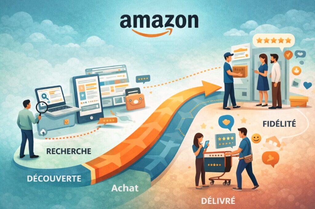 Le parcours client d'Amazon