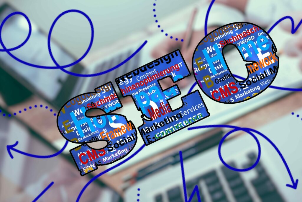 Image représentant les multiples usages du SEO et son interaction avec les algorithmes.