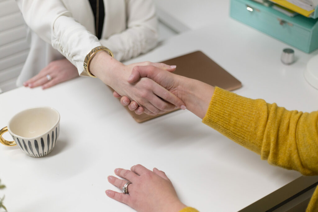 Brand and a content creator finding an agreement